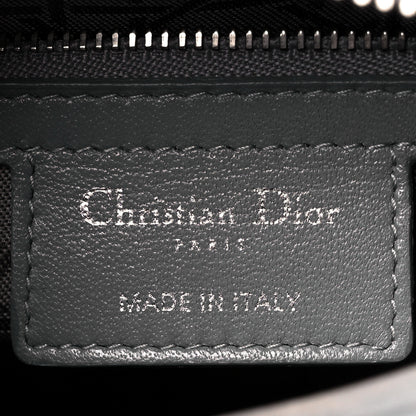 Christian Dior Lambskin Cannage Medium Lady Dior Grey 6 of 9