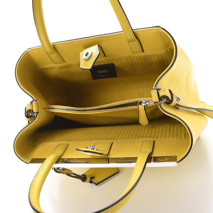 Fendi Vitello Elite Petite 2Jours Tote Cedro 5 of 13