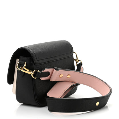 Louis Vuitton Grained Calfskin Lockme Tender Black 3 of 9