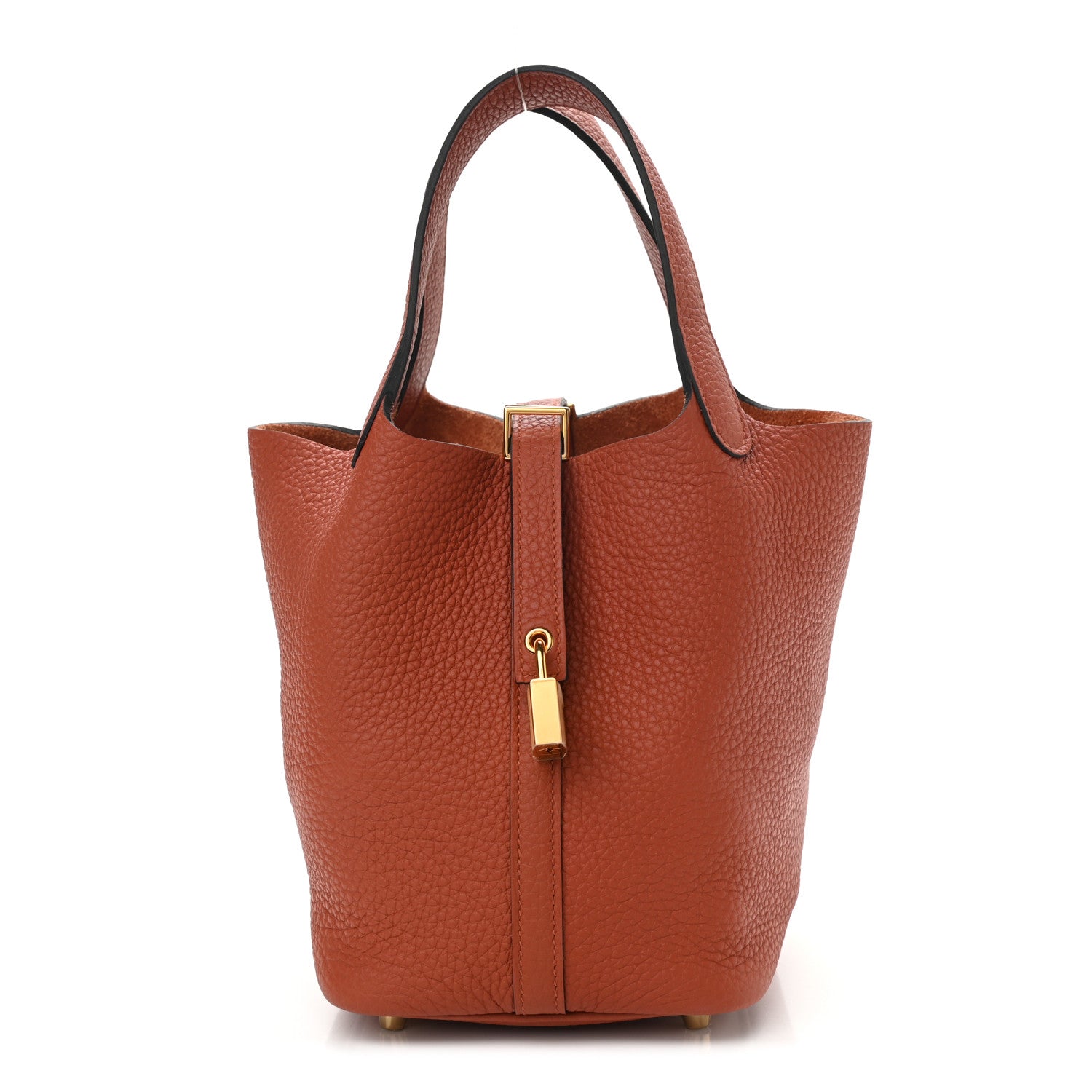 Hermes Taurillon Clemence Picotin Lock 18 PM Cuivre 1 of 11