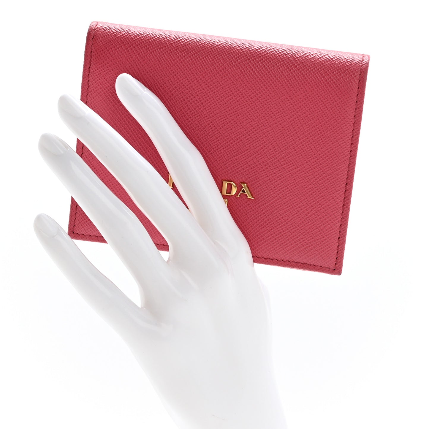Saffiano Card Holder Peonia