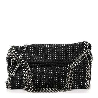 Stella McCartney Shaggy Deer All Over Studs Mini Falabella Tote Black 1 of 10