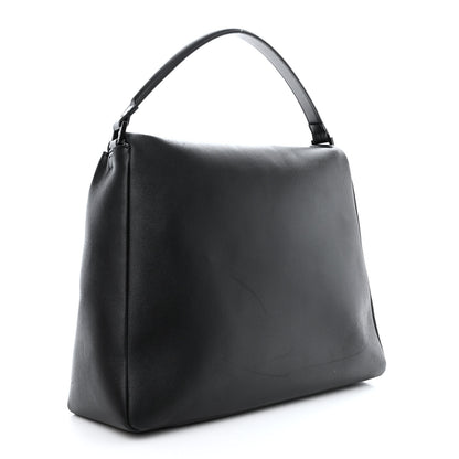 Valentino Garavani Nappa Monochrome One Stud Hobo Black 3 of 10