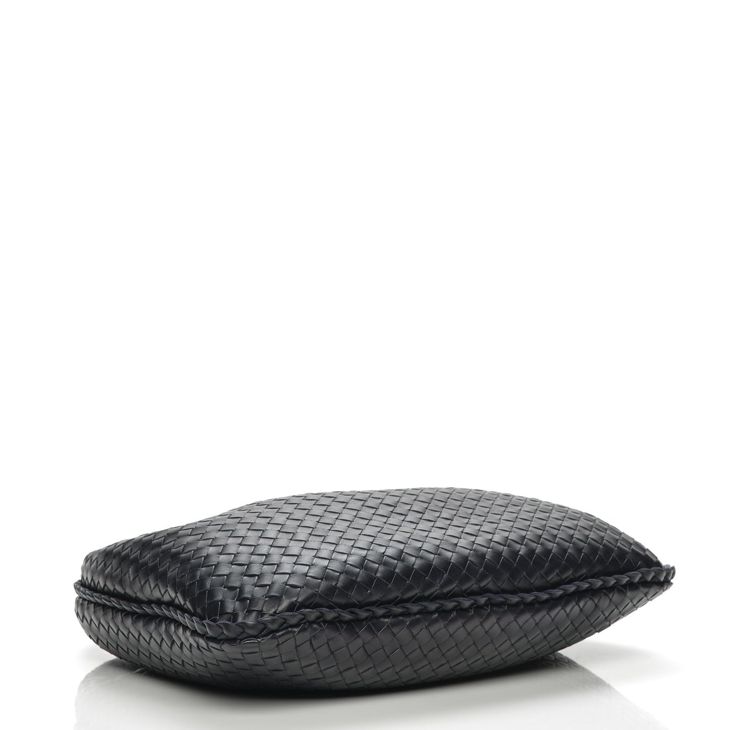 Nappa Intrecciato Medium Veneta Hobo Navy