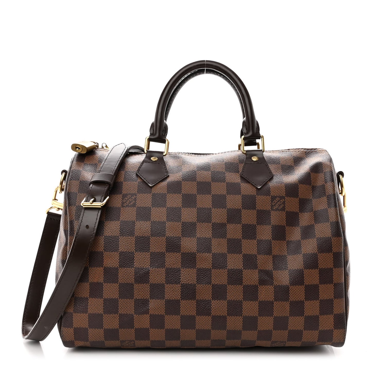 Damier Ebene Speedy Bandouliere 30