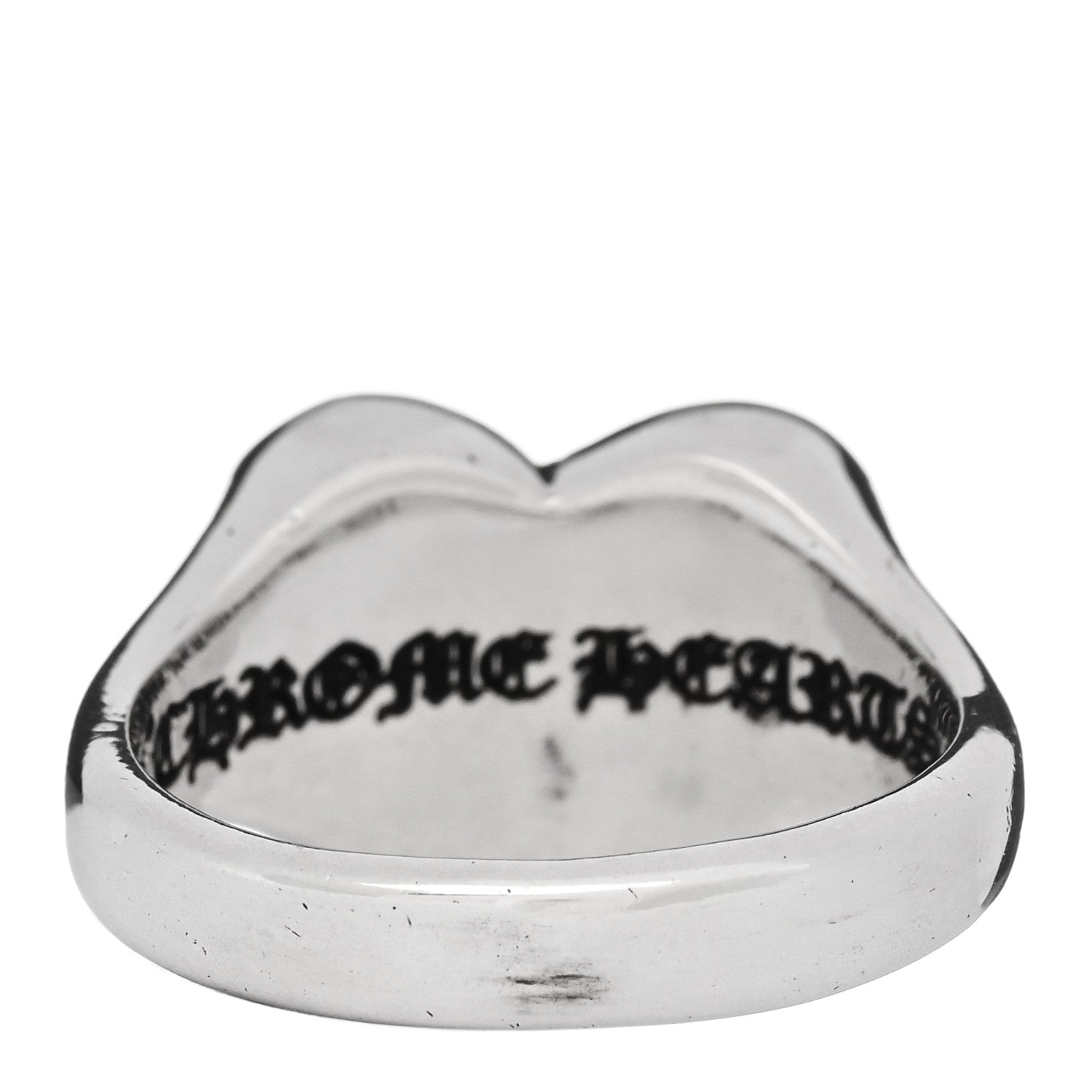 Chrome Hearts Sterling Silver RIP Heart Cemetery Ring 54 7 1958300