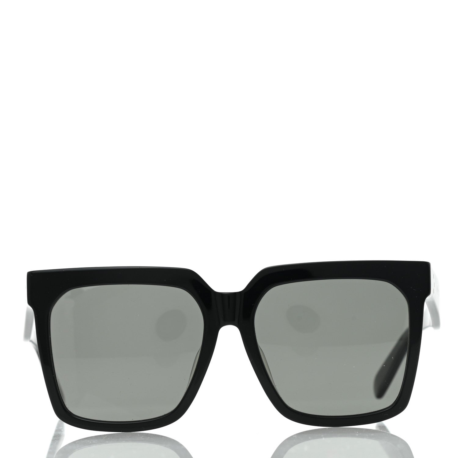 Celine Acetate Polarized Oversized Sunglasses CL4055FN Black 2 of 9