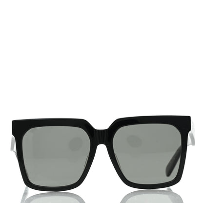 Celine Acetate Polarized Oversized Sunglasses CL4055FN Black 2 of 9