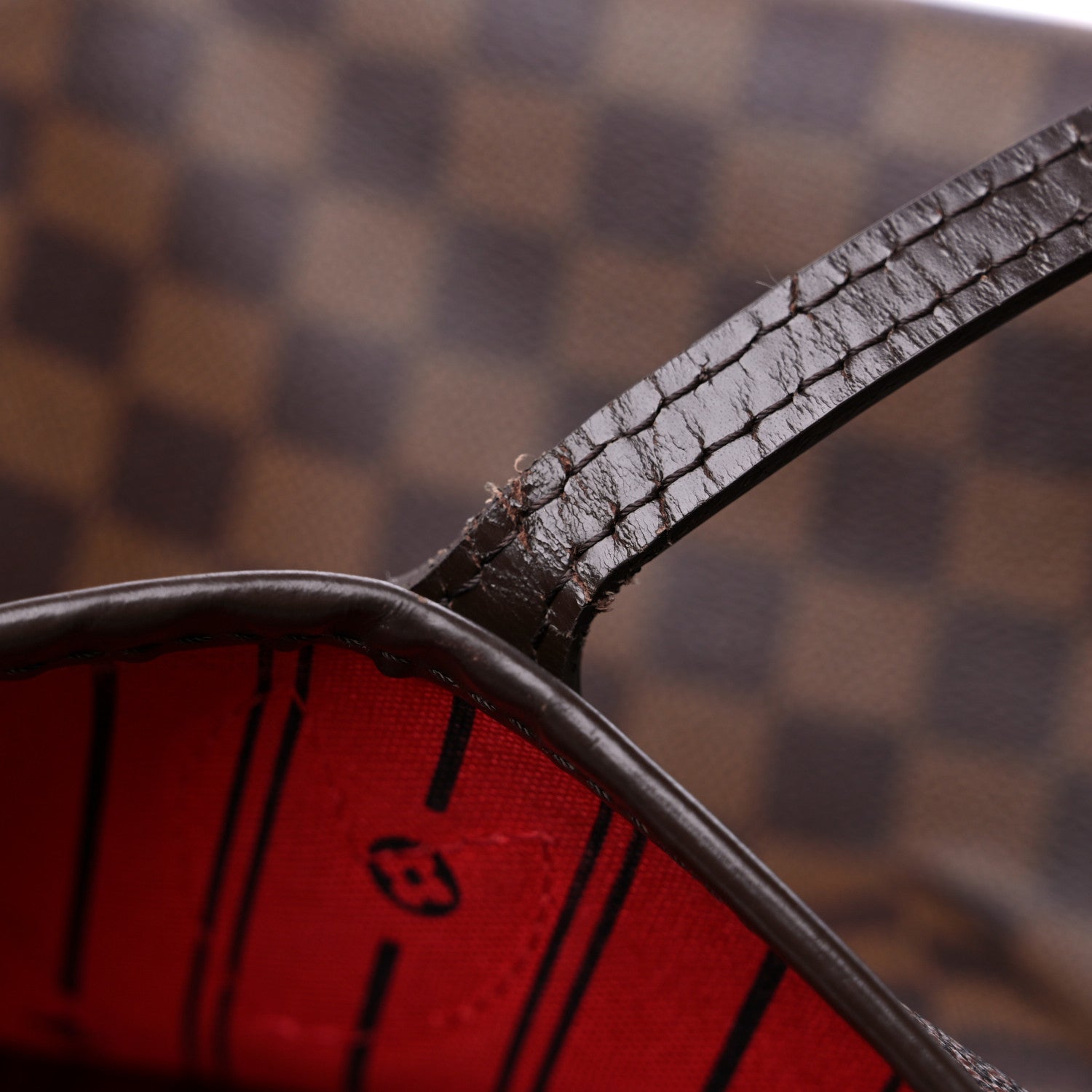 Louis Vuitton Damier Ebene Neverfull MM 17 of 19