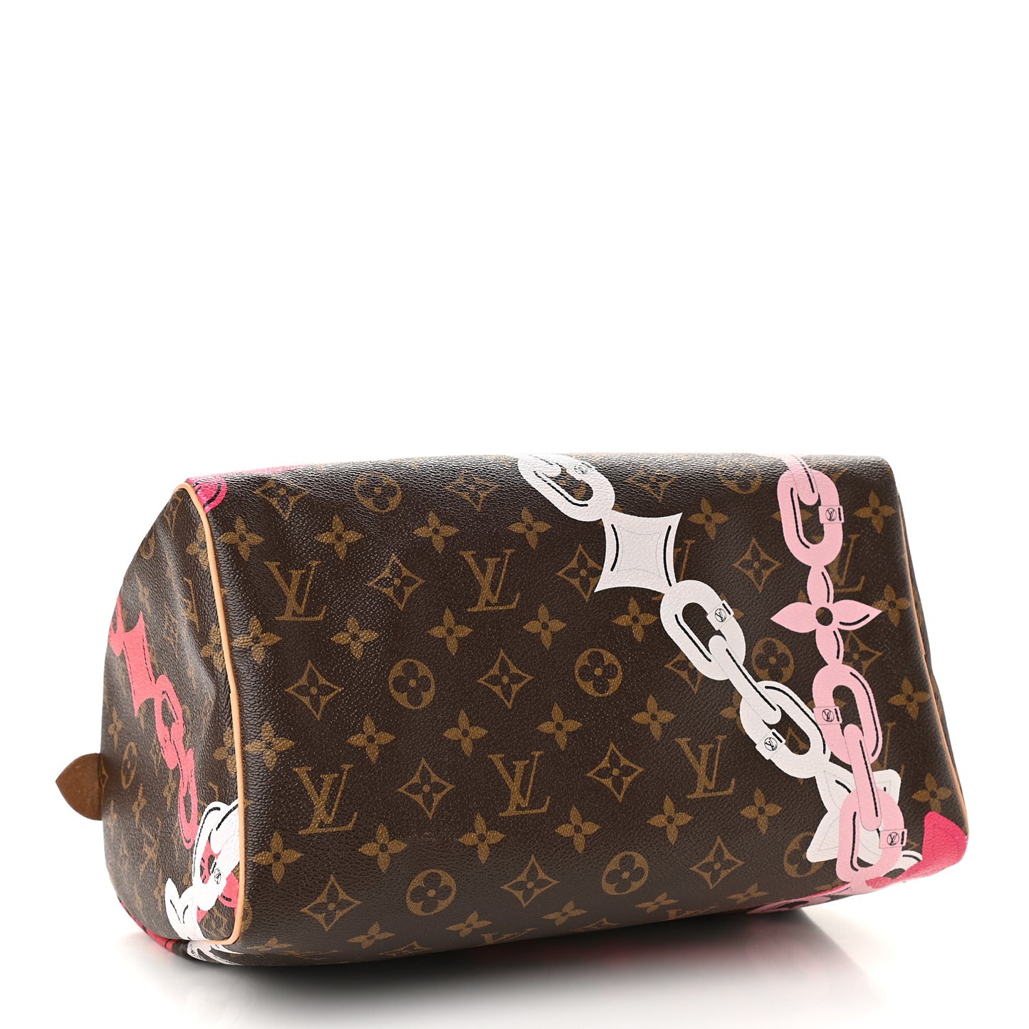 Monogram Bay Speedy 30 Rose Ballerine Poppy