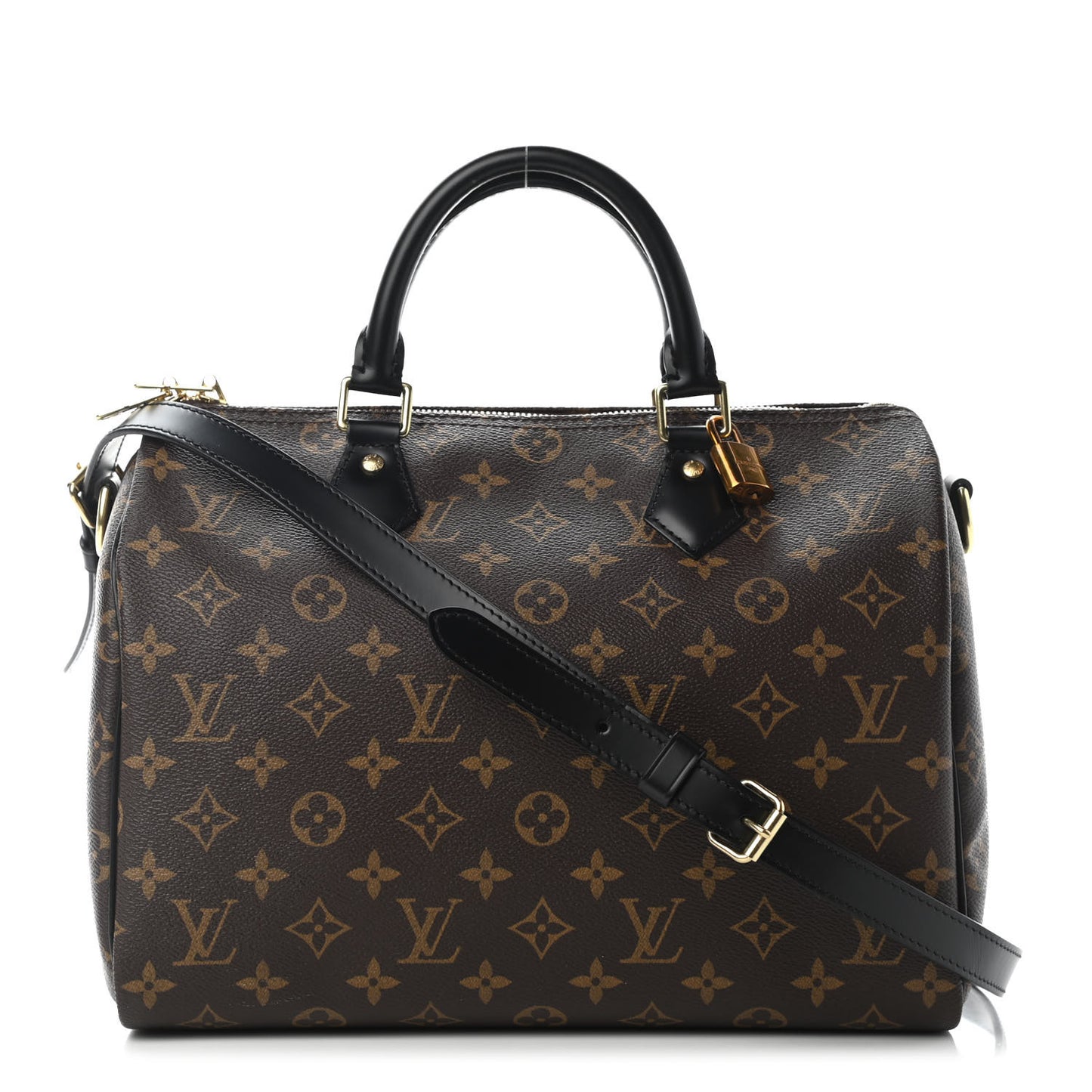 Monogram My World Tour Speedy Bandouliere 30 Black