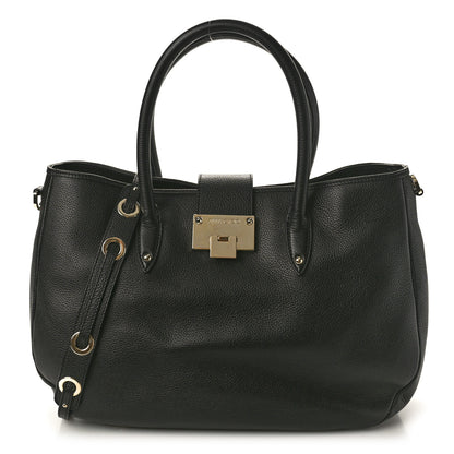 Jimmy Choo Grainy Calf Rania Black 1 of 9