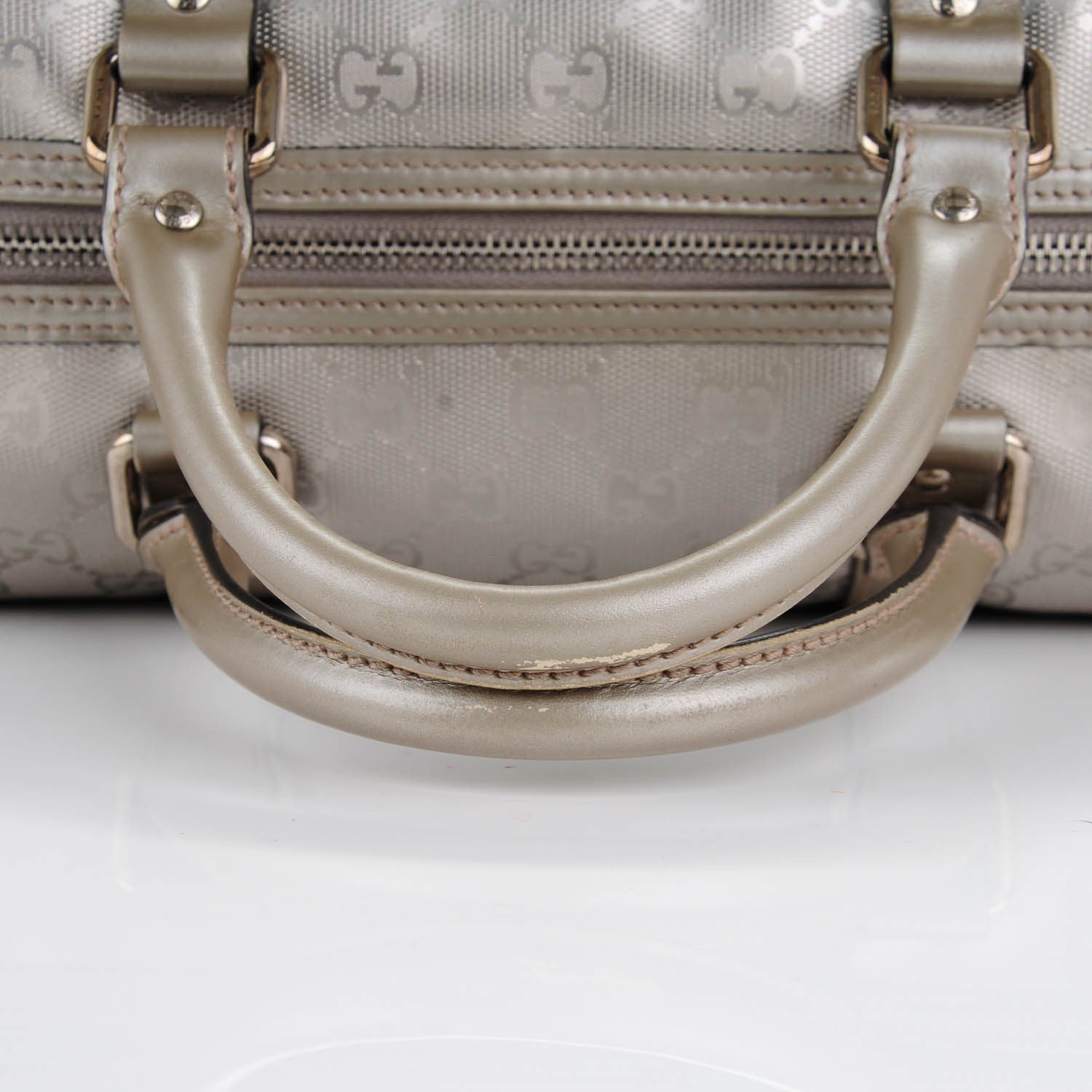 Gucci Imprime Monogram Medium Joy Boston Silver 5 of 9