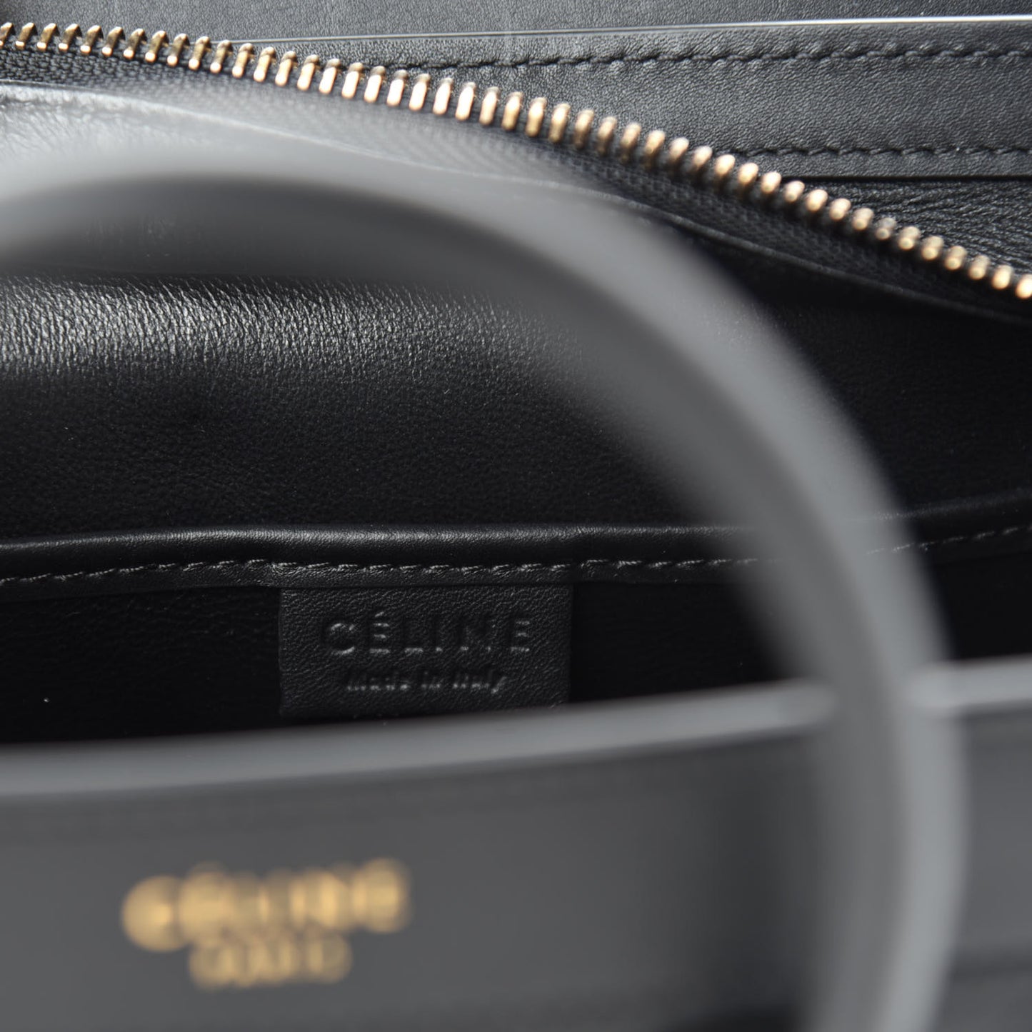 Smooth Calfskin Nano Luggage Black