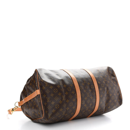 Louis Vuitton Monogram Keepall Bandouliere 55 4 of 12