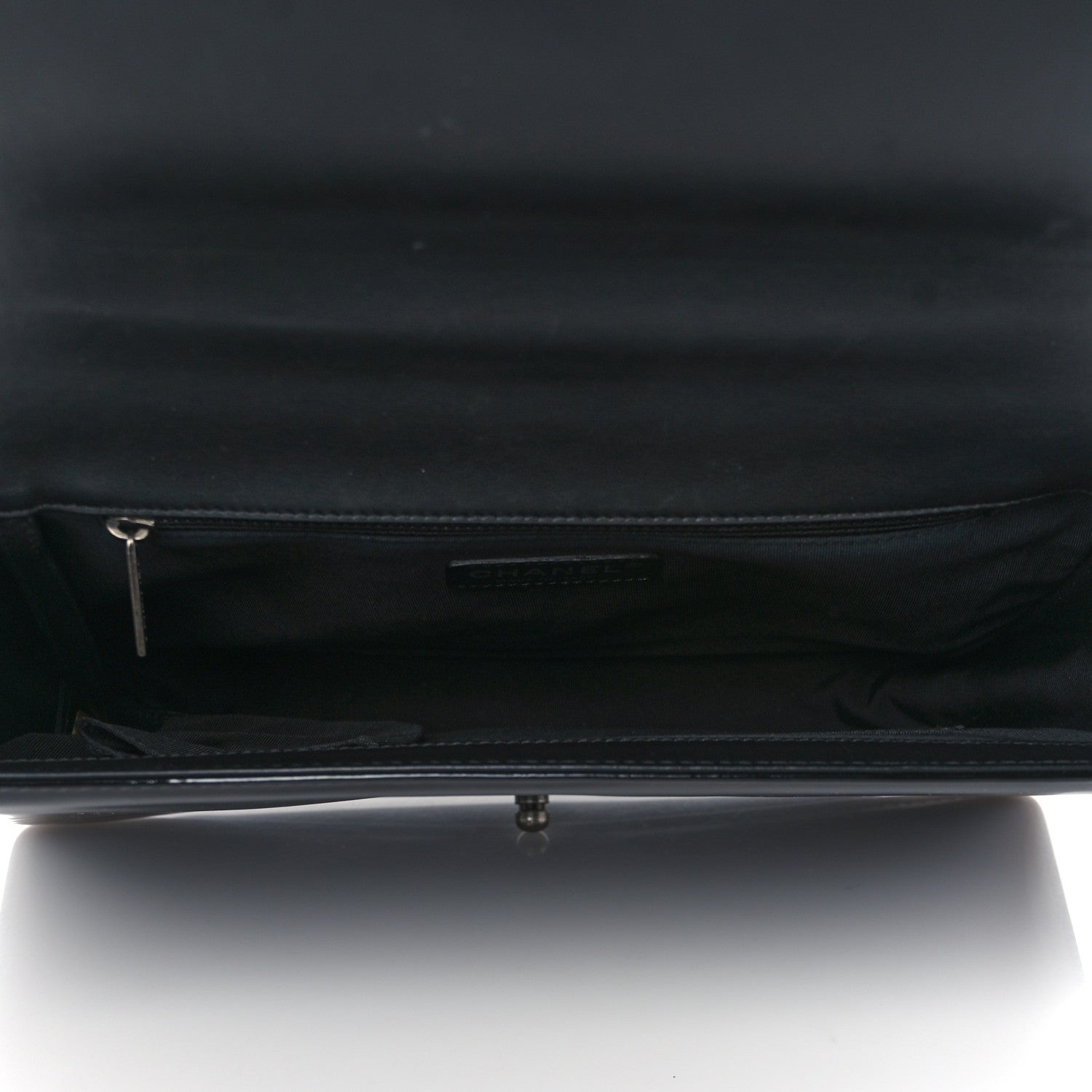 Chanel Patent Quilted Large Boy Flap Black 5 of 10