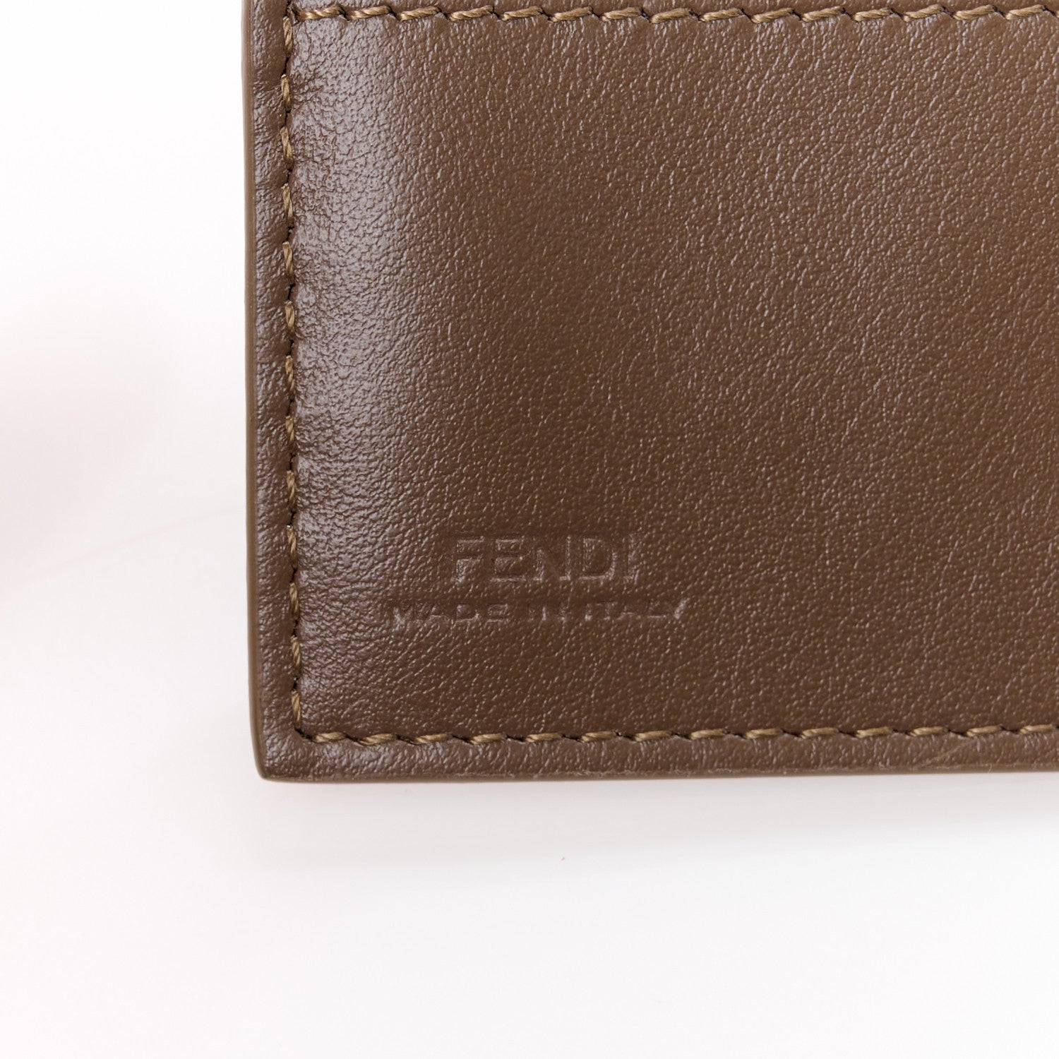 Fendi Vitello Soft F is Fendi Bi-Color FF 1974 Embossed Envelope Wallet On Chain with Pouches Maya Black 12 of 18