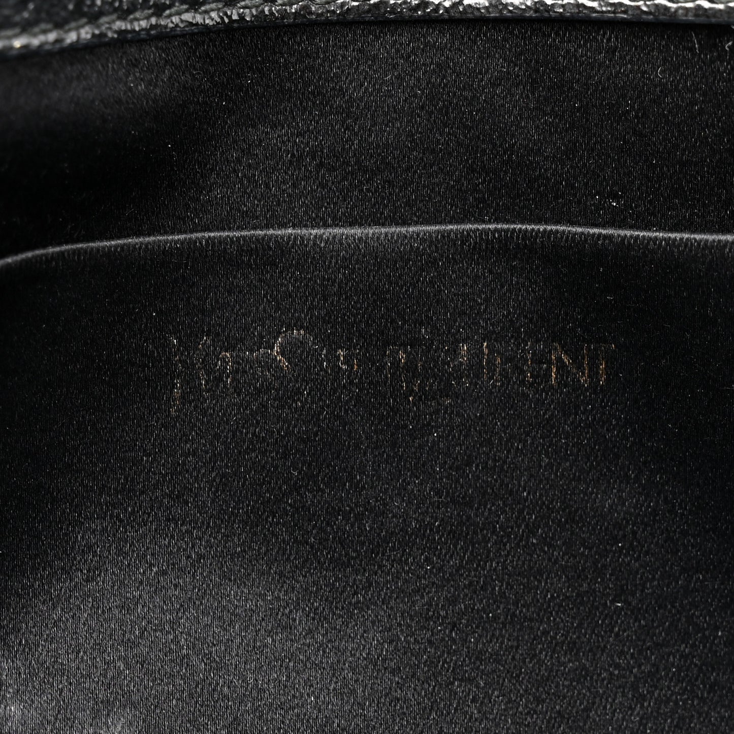 Textured Patent Monogram Large Belle De Jour Clutch Black