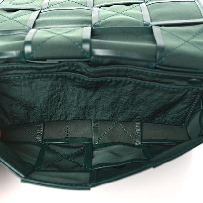 Bottega Veneta Paper Calfskin Intrecciato Cassette Belt Bag Raintree 5 of 9