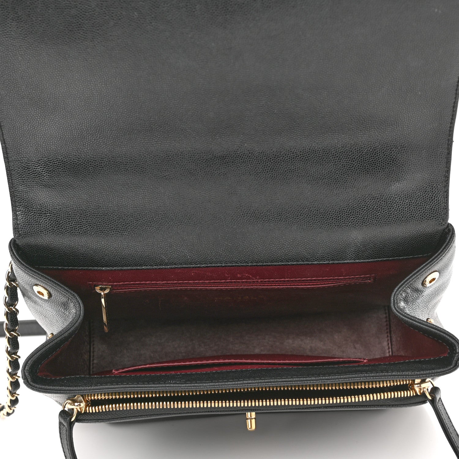 Chanel Caviar Quilted Large Business Affinity Flap Black 5 of 13