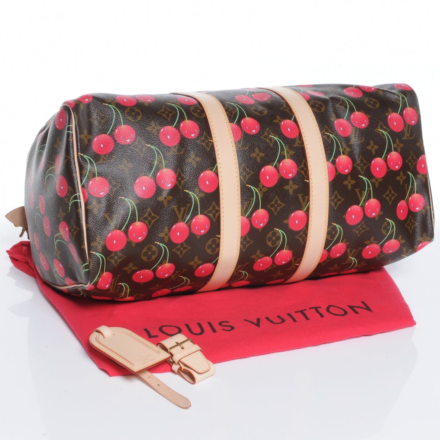Monogram Cerises Keepall 45