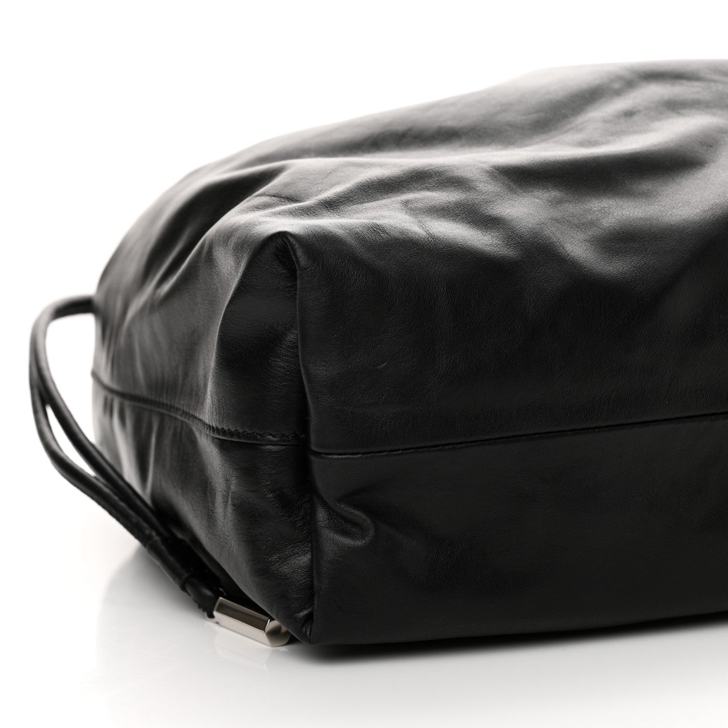 The Row Nappa Angy Hobo Bag Black 8 of 11