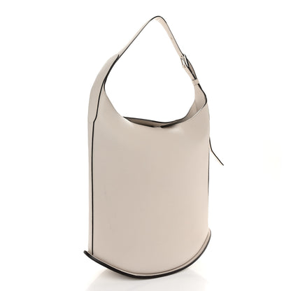 Delvaux Taurillon Soft Pin Hobo GM Sesame 3 of 11