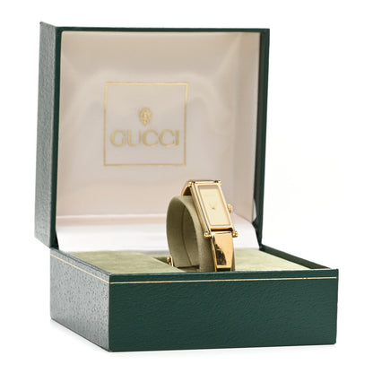 Gucci Stainless Steel 12mm 1500L Horsebit Quartz Watch Gold 5 of 5