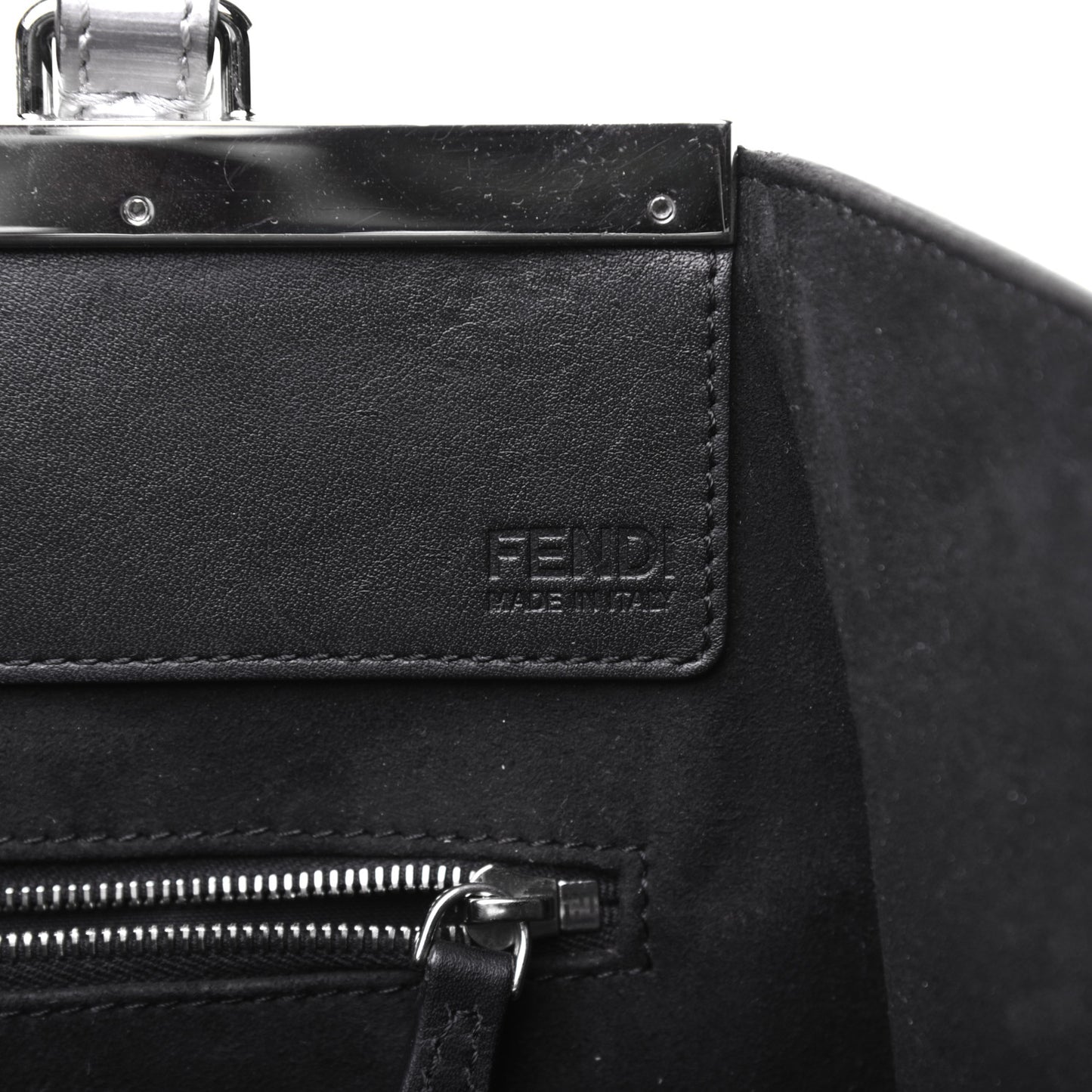 Vitello Elite Bi Color 3Jours Tote Argento Black