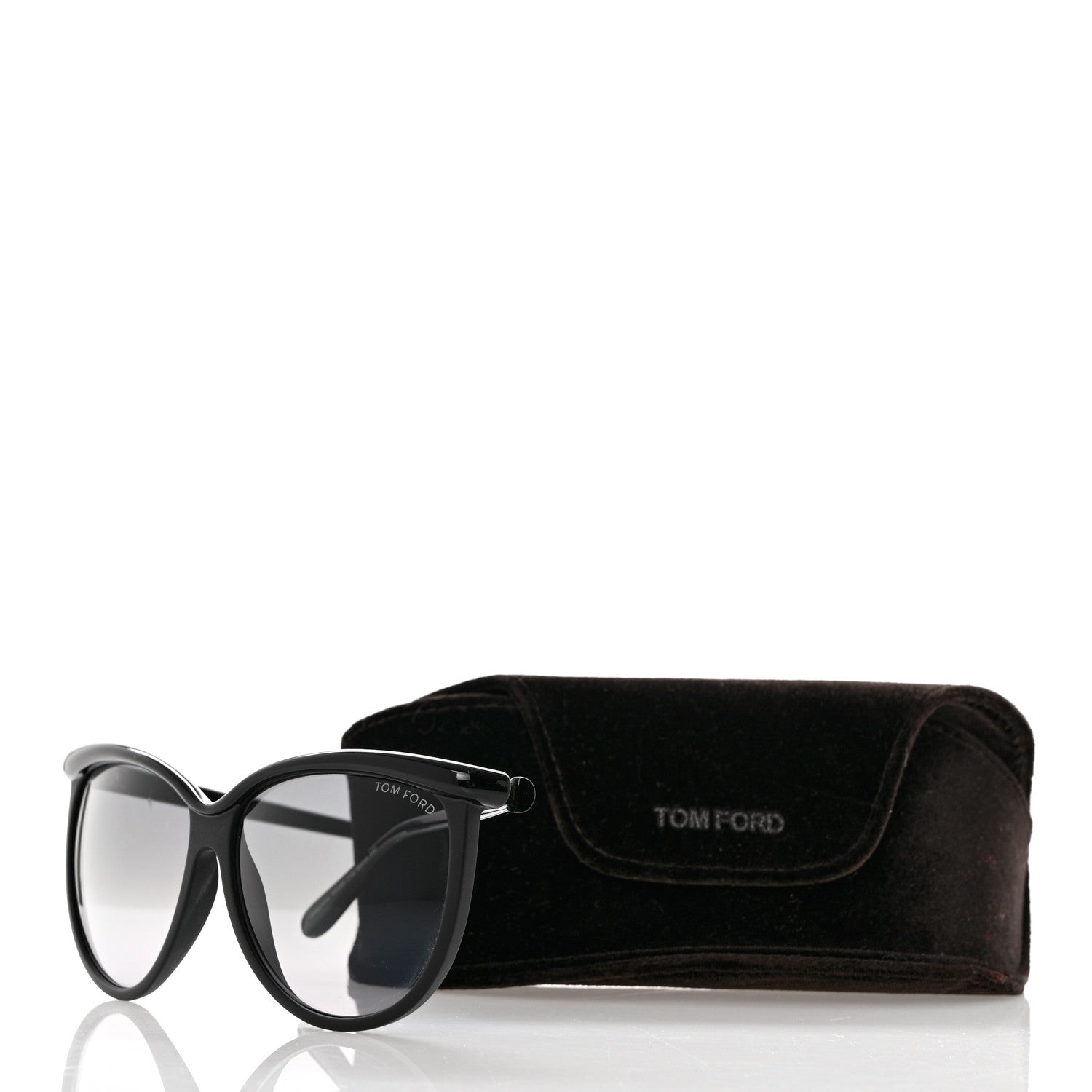 Tom Ford Josephine Sunglasses TF296 Black 8 of 8