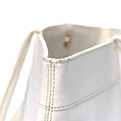 Chanel Caviar CC Tote White 18 of 20