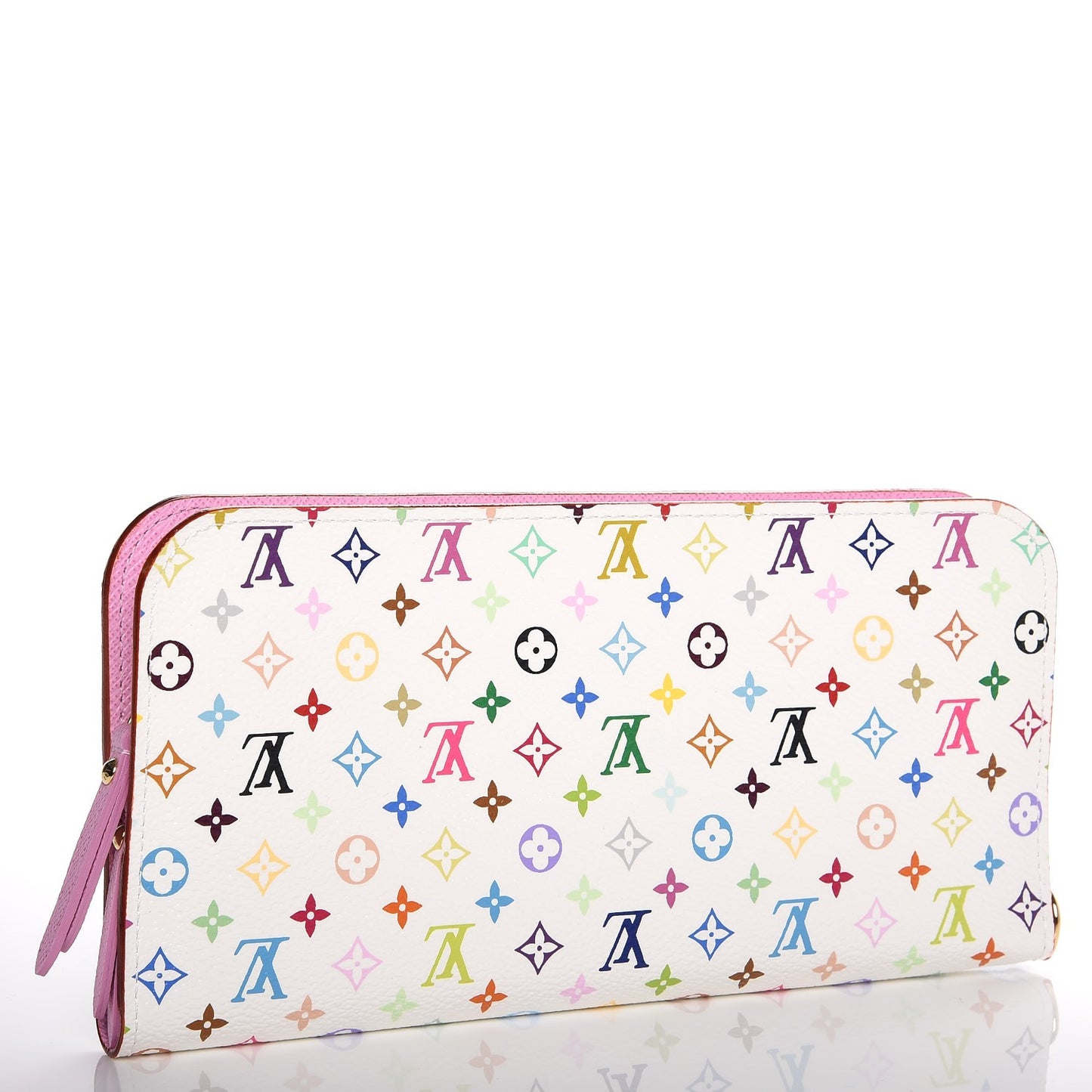 Monogram Multicolor Insolite Wallet White Litchi