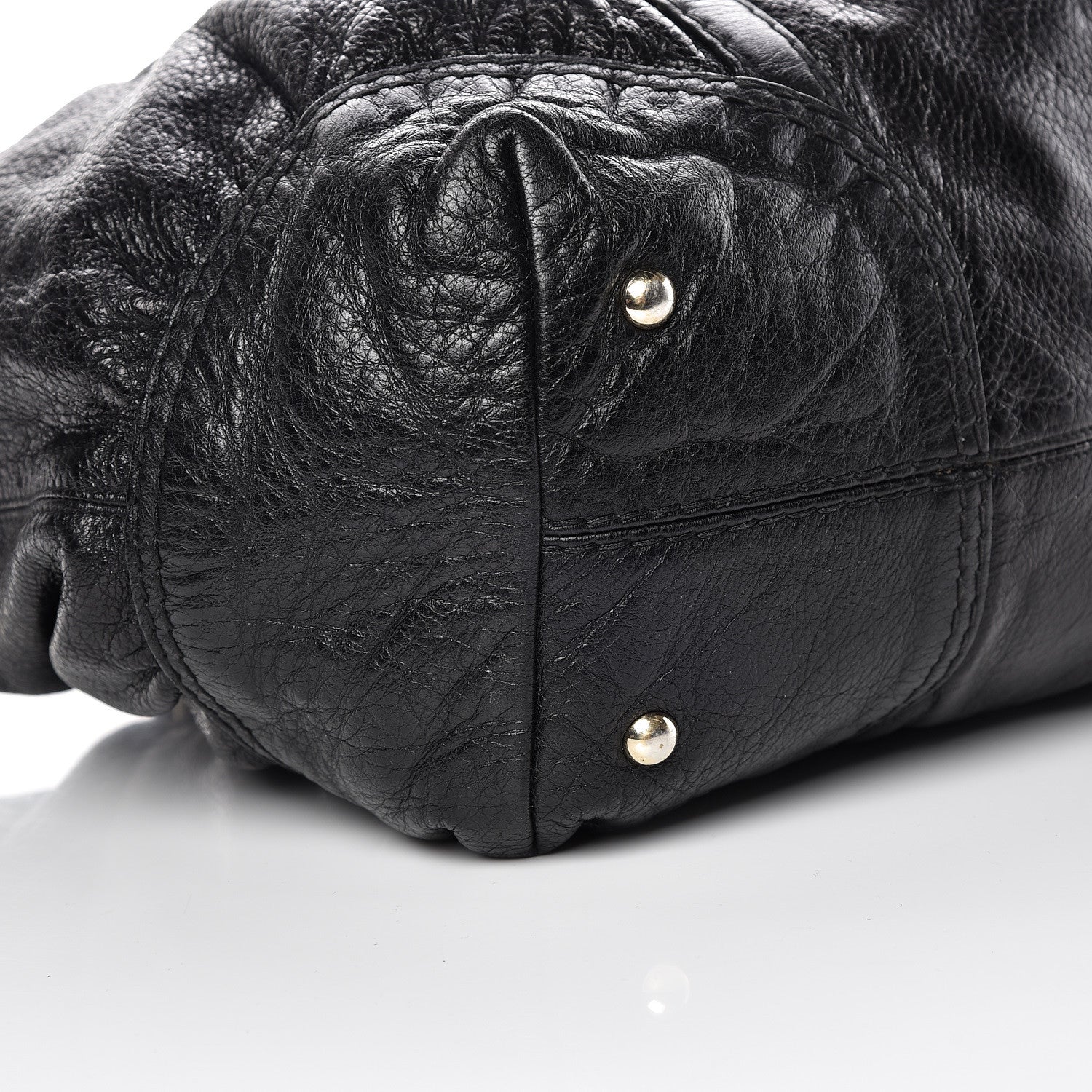 Gucci Calfskin Horsebit Medium Nail Boston Black 5 of 13