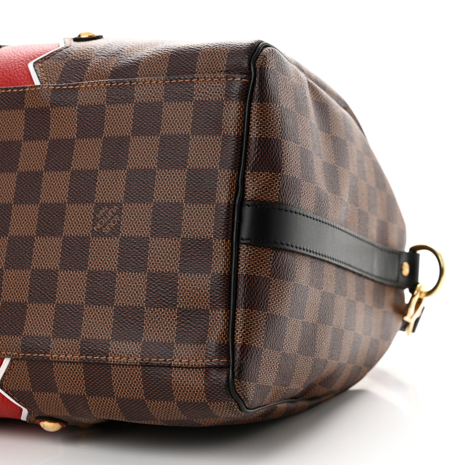 Louis Vuitton Damier Ebene Karakoram Speedy Bandouliere 30 10 of 12