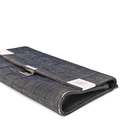 Chanel Denim Chocolate Bar Flap 11 of 12