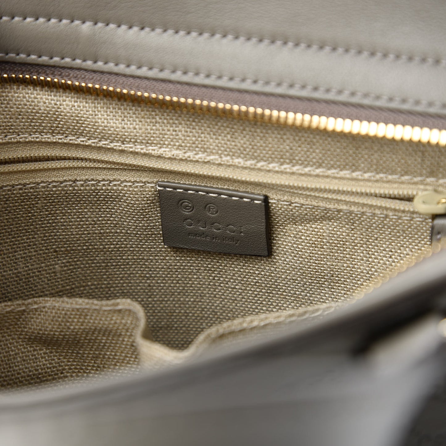 Microguccissima Small Bree Tote Graphite