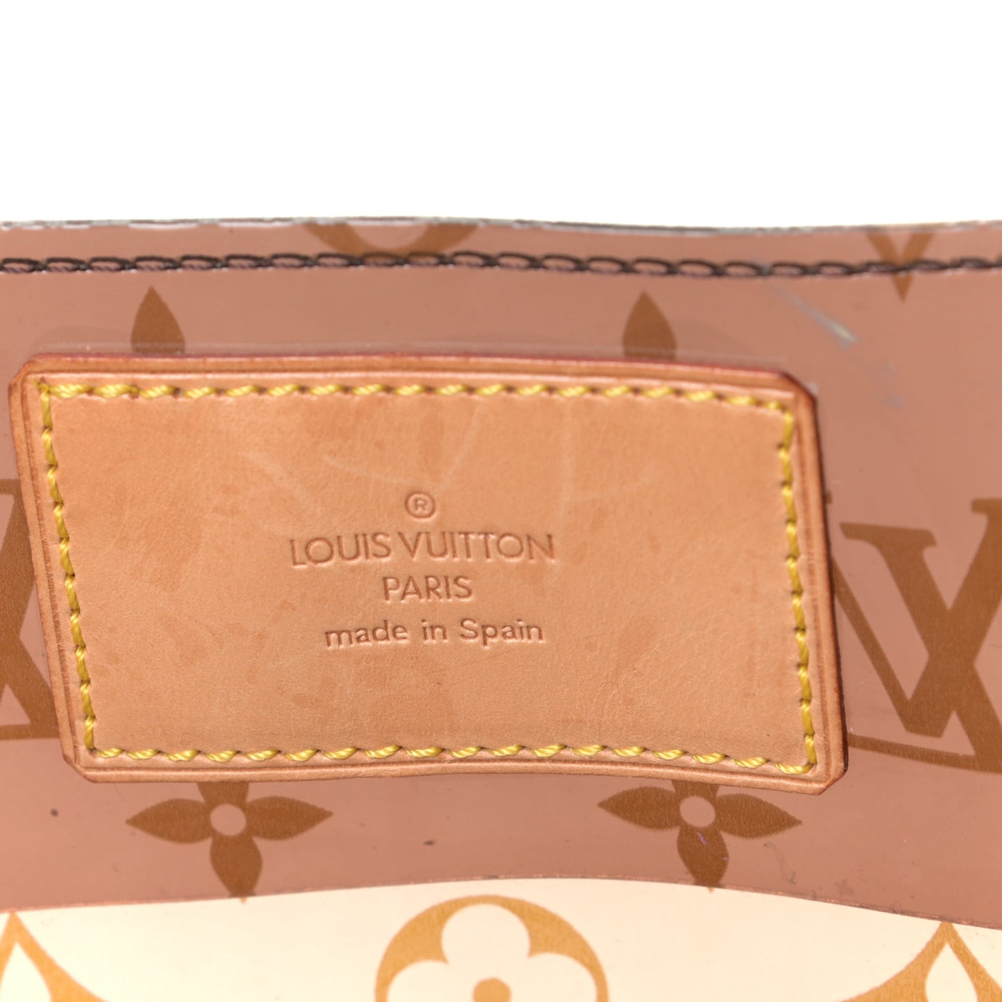 Vinyl Cabas Sac Ambre MM