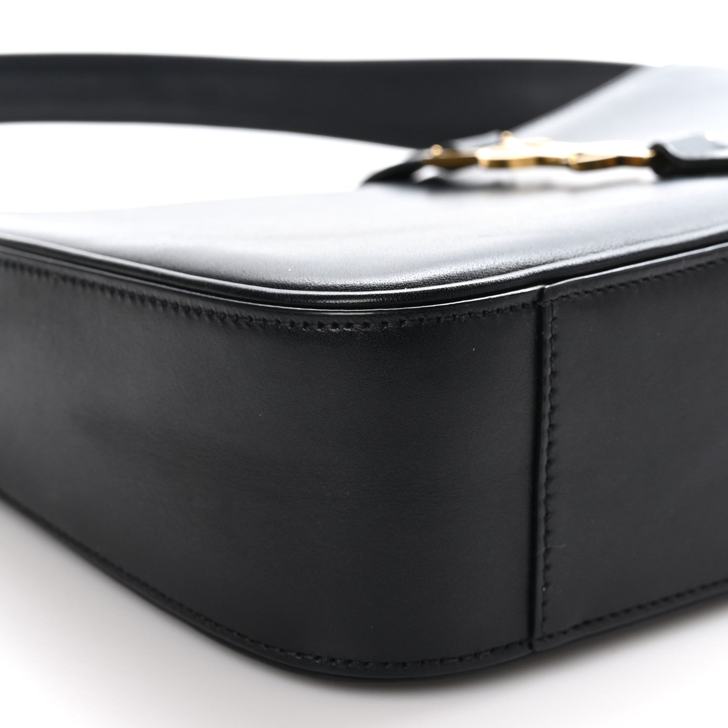 Saint Laurent Smooth Calfskin Le 5 A 7 Mini Hobo Black 9 of 11