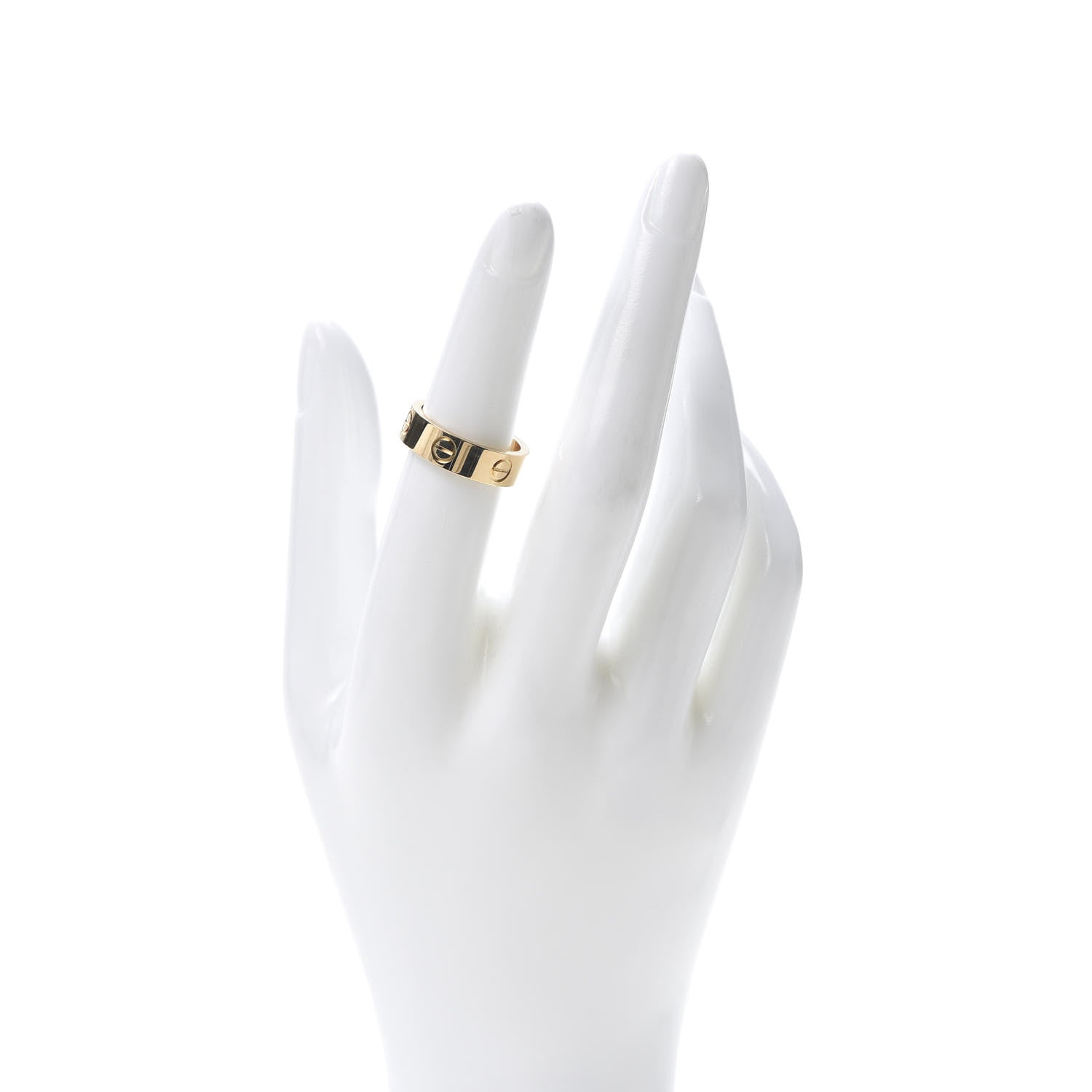 Cartier 18K Yellow Gold 5.5mm LOVE Ring 52 6 2 of 5