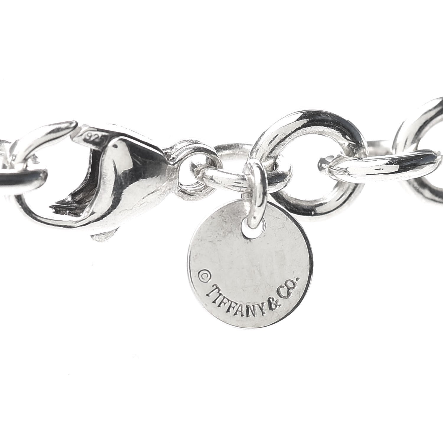 Tiffany Sterling Silver Return To Heart Tag Lariat Necklace 4 of 5