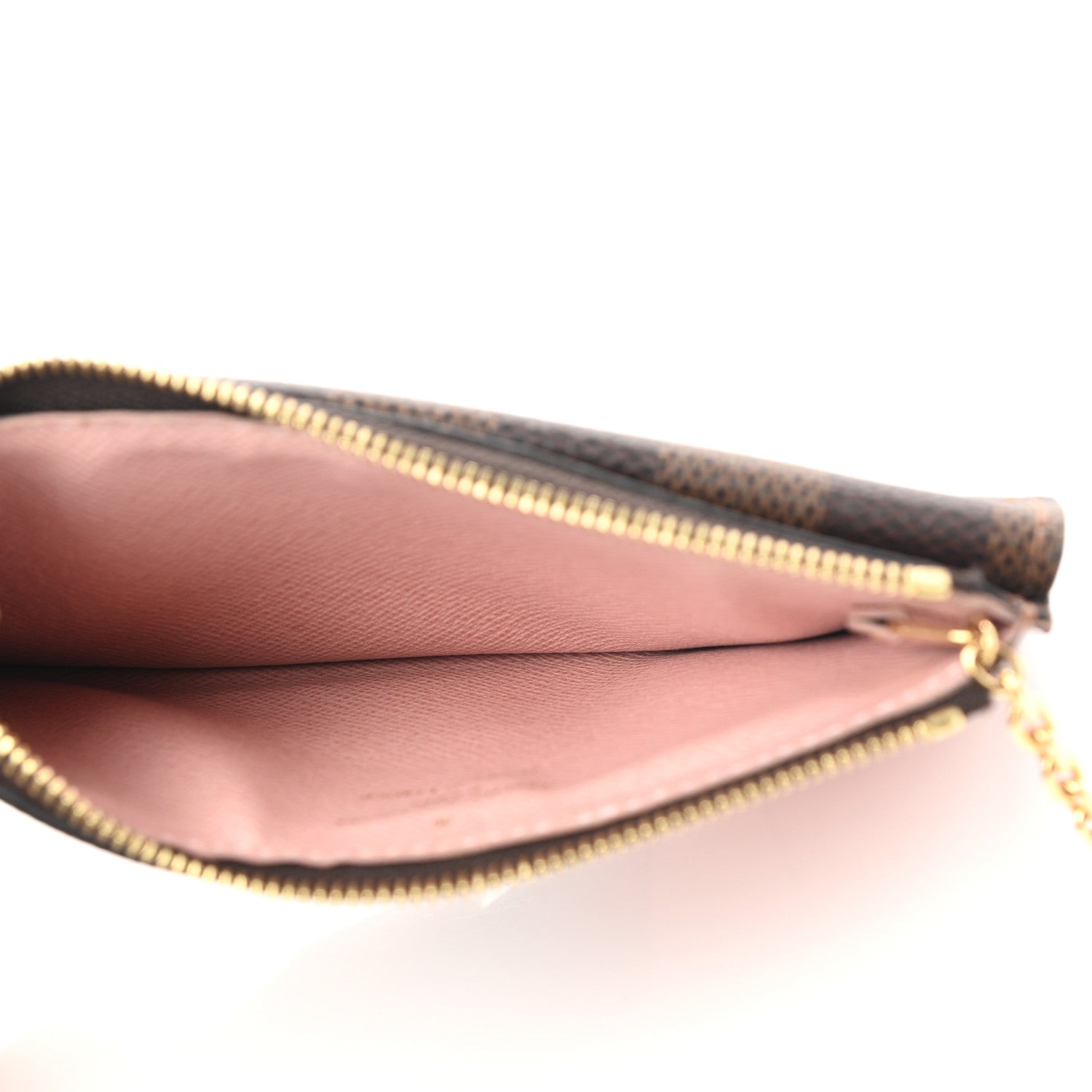 Louis Vuitton Damier Ebene Recto Verso Card Holder Rose Ballerine 6 of 8