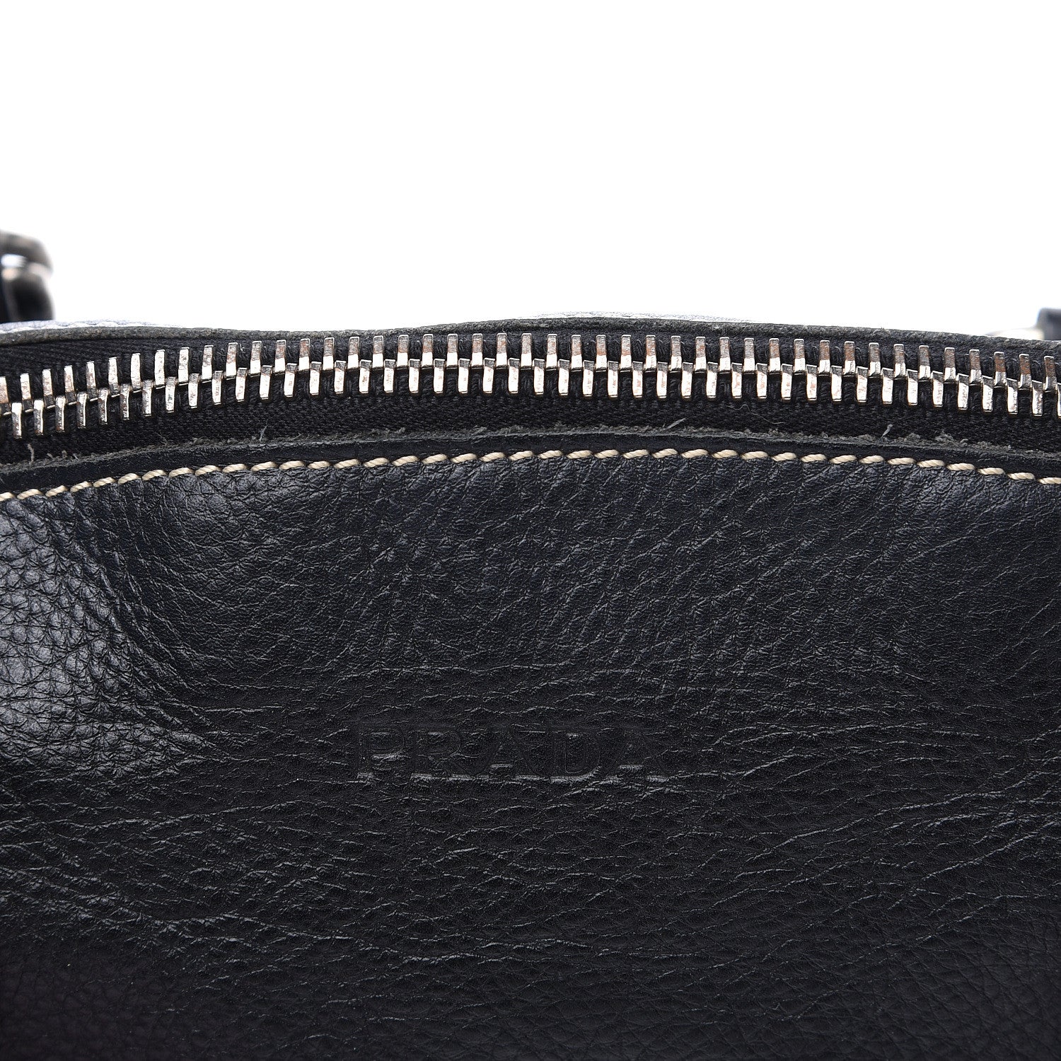 Prada Calfskin Wrapping Satchel Bag Black 16 of 16