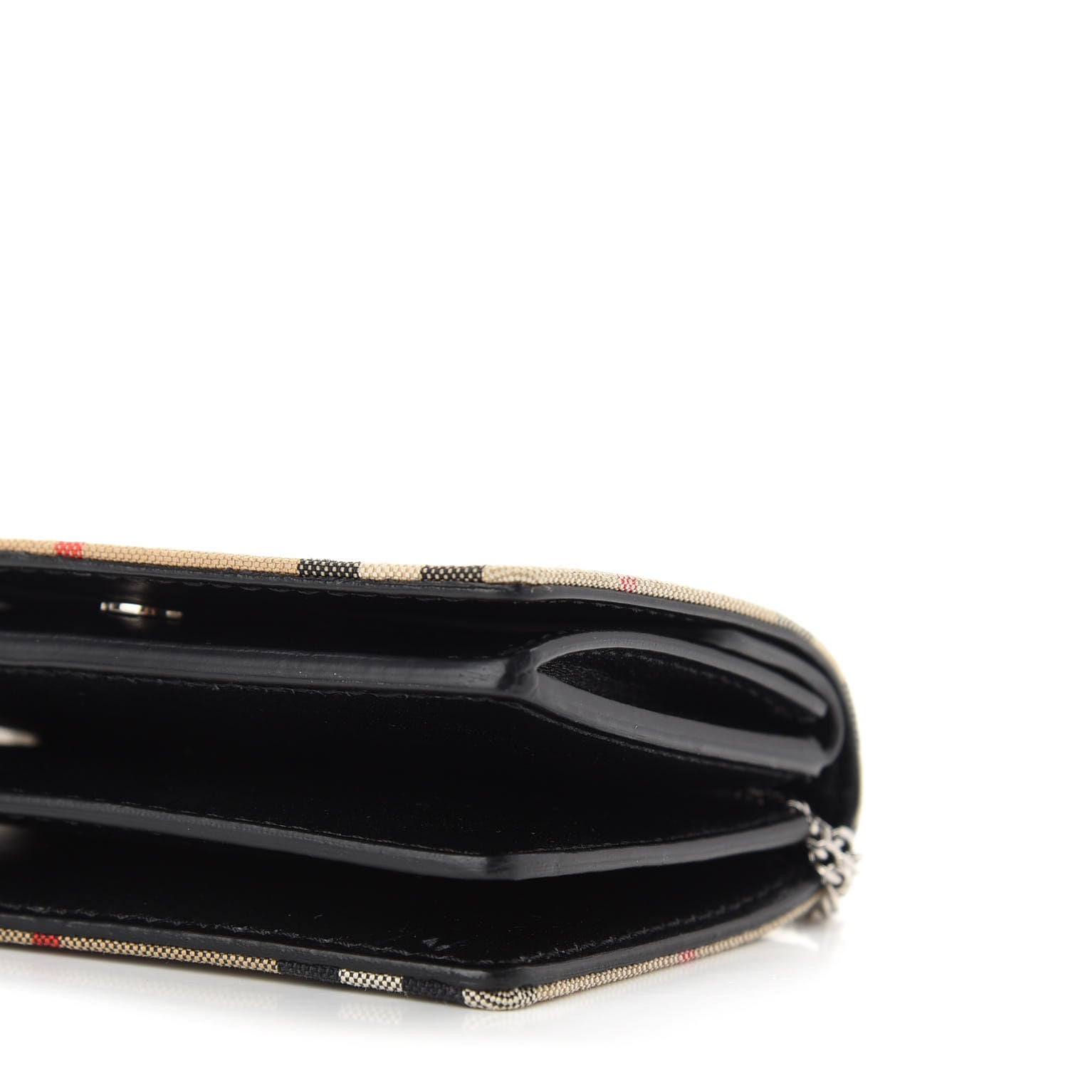 Burberry Vintage Check Jessie TB Crossbody Black 6 of 9