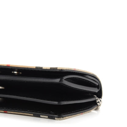 Burberry Vintage Check Jessie TB Crossbody Black 6 of 9