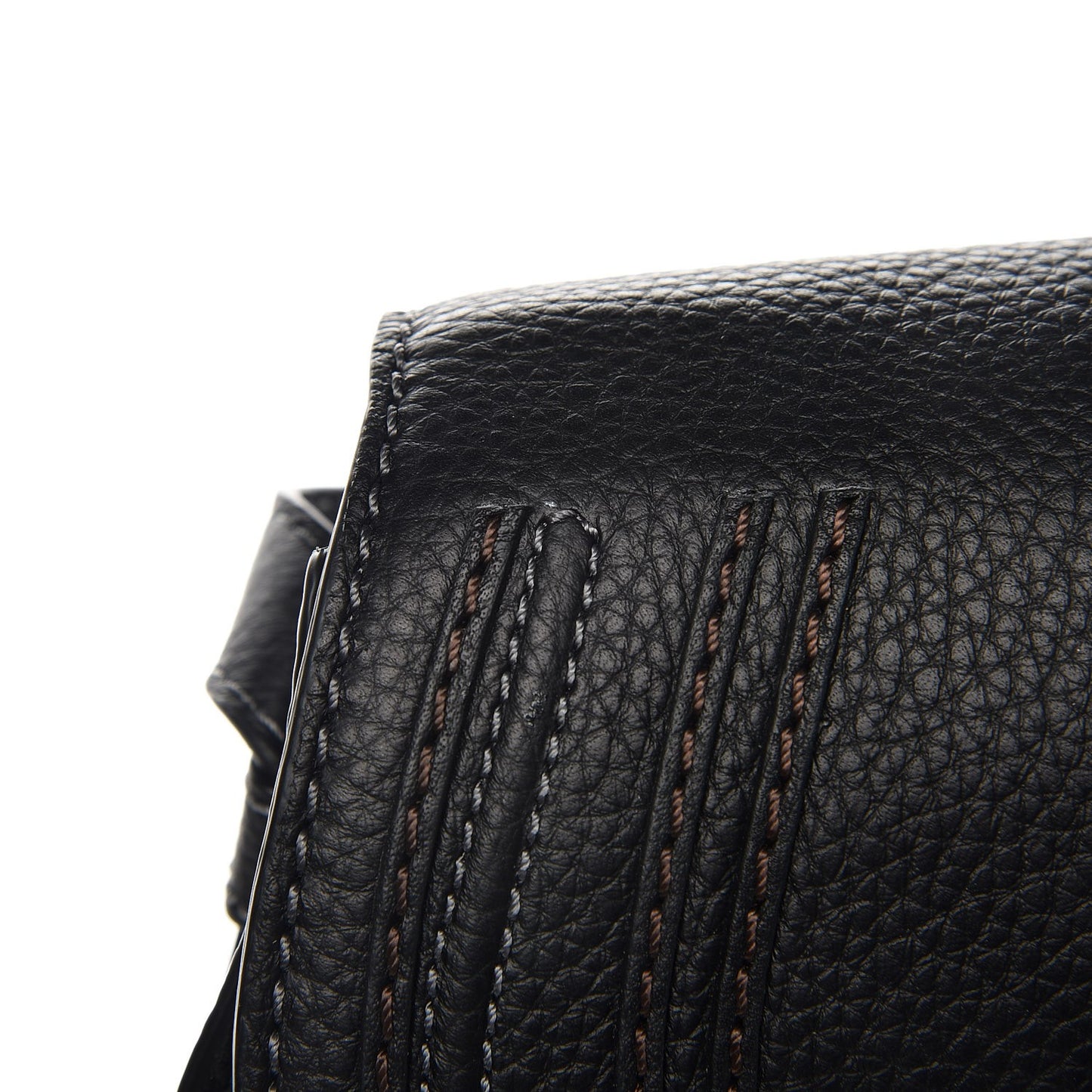 Calfskin Mini Marcie Round Crossbody Bag Black
