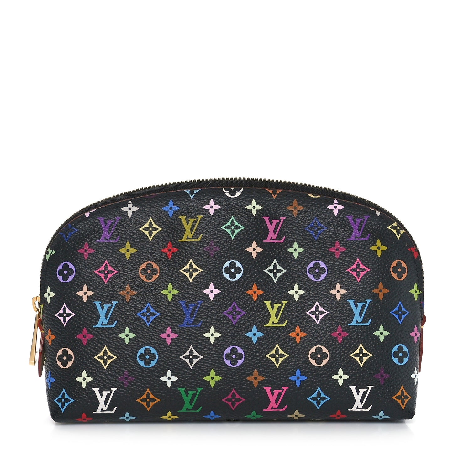 Monogram Multicolor Cosmetic Pouch Black Grenade