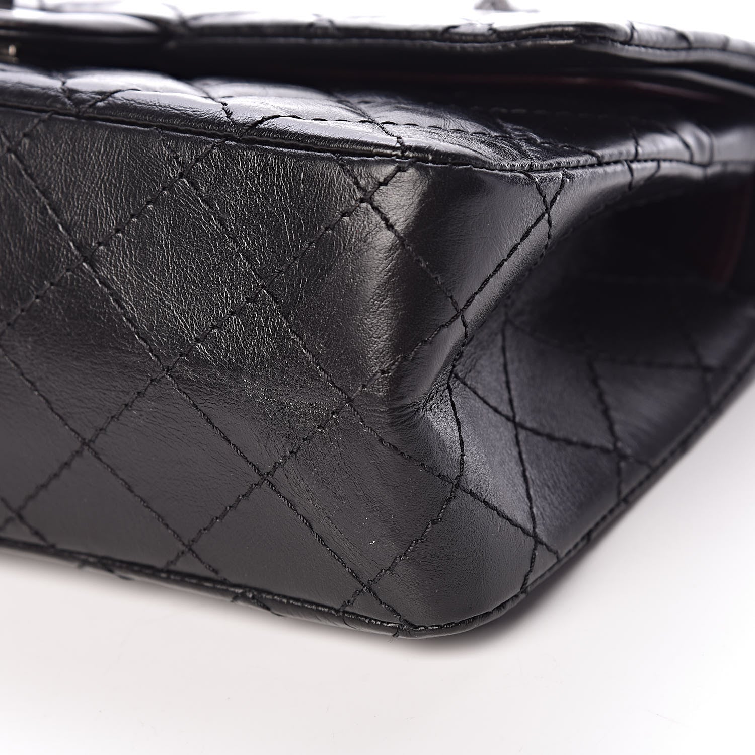 Chanel Aged Calfskin Quilted 2.55 Reissue 225 Flap Black 10 of 10
