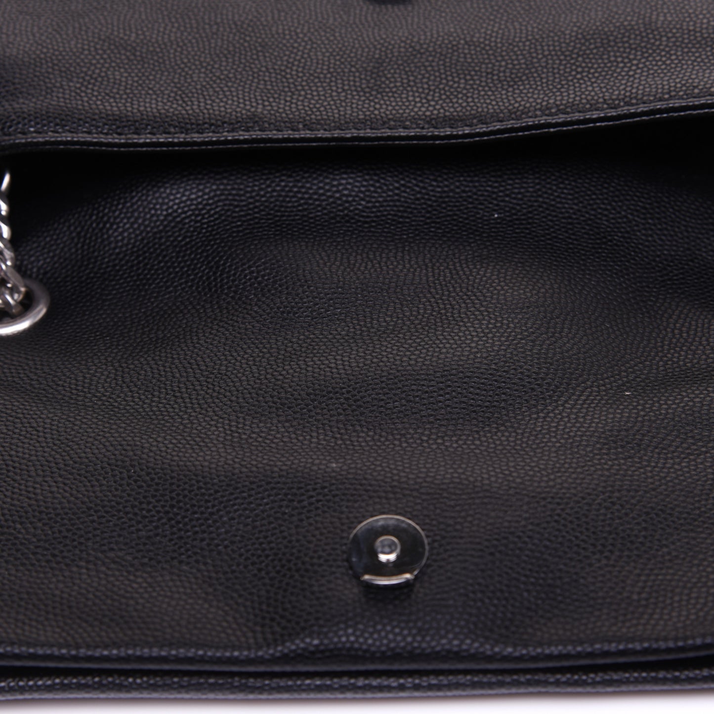 Grain De Poudre Monogram Toy West Hollywood Fold-Over Bag Black