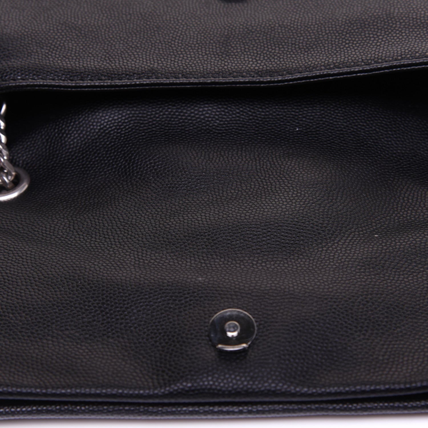 Saint Laurent Grain De Poudre Monogram Toy West Hollywood Fold-Over Bag Black 11 of 12