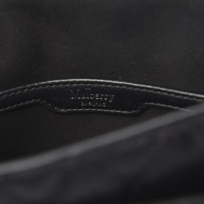 Mulberry Shiny Buffalo Quilted Small Shoulder Bag Black 6 of 9